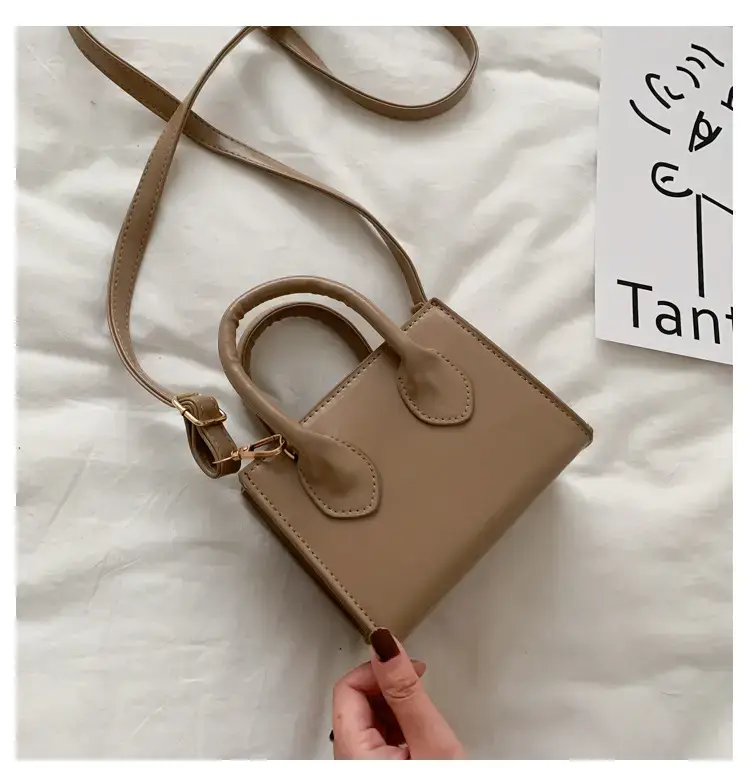 Women's Mini Brown Leather Shoulder Crossbody Bag 2022 — feature 14