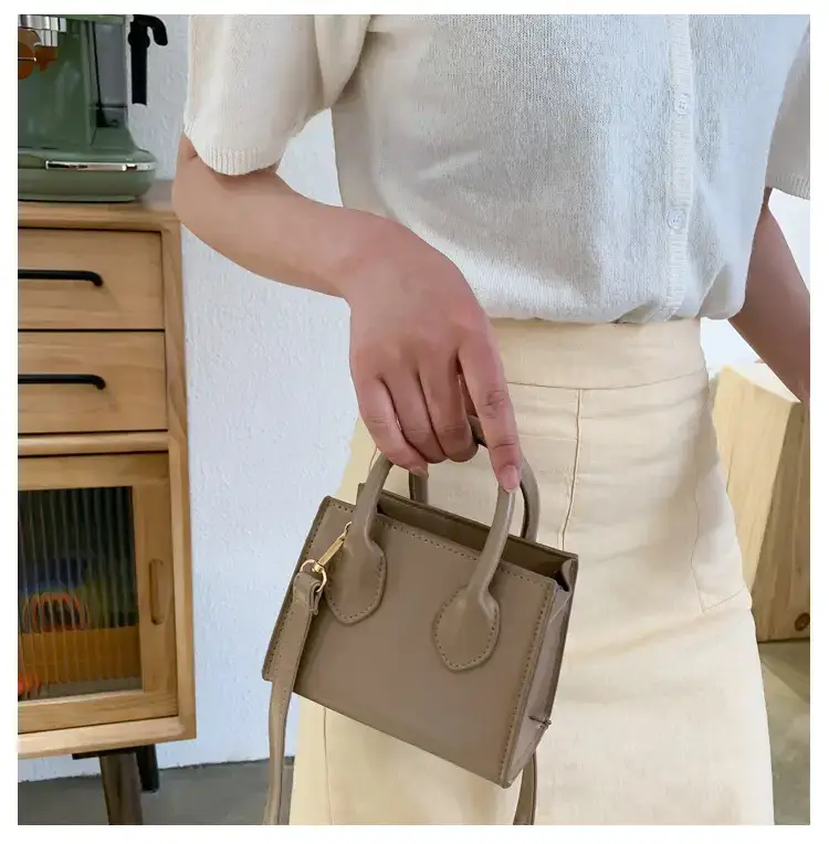 Women's Mini Brown Leather Shoulder Crossbody Bag 2022 — feature 9