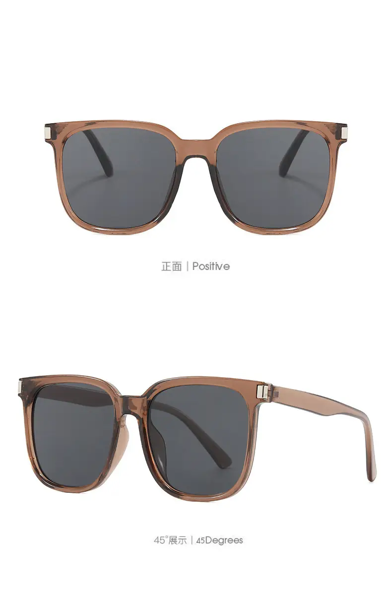 Korean Style Square Sunglasses Anti-UV Women — feature 13