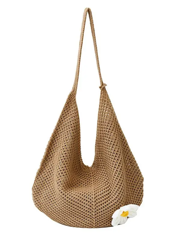 Green Knitted Crossbody Bag for Women 2025 - Image 10