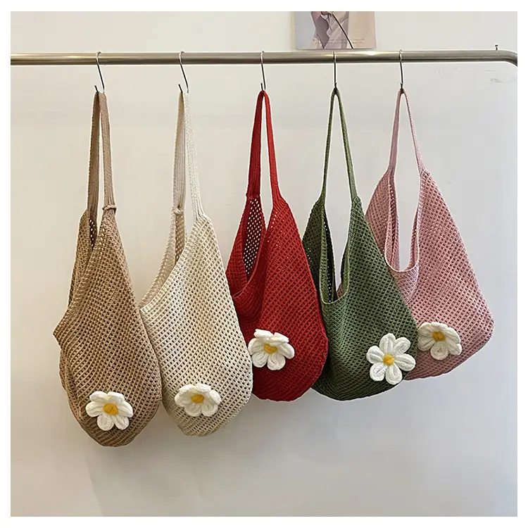 Green Knitted Crossbody Bag for Women 2025 — feature 1