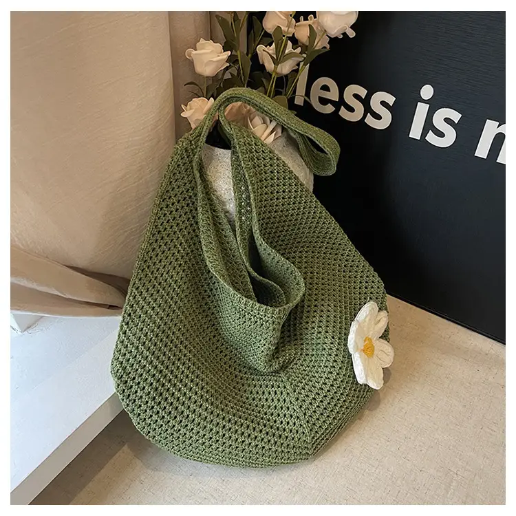 Green Knitted Crossbody Bag for Women 2025 — feature 30