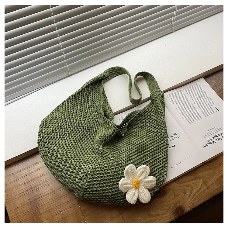 Green Knitted Crossbody Bag for Women 2025 — feature 31