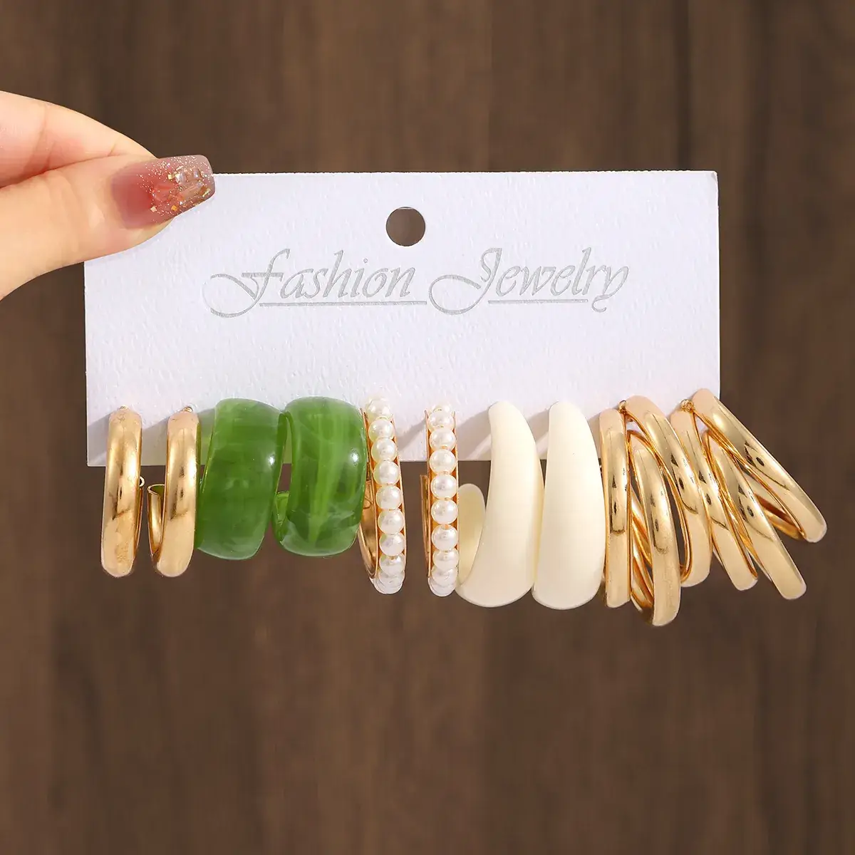Cross-Border Hot Selling Forest Style Earrings Set - Image 15
