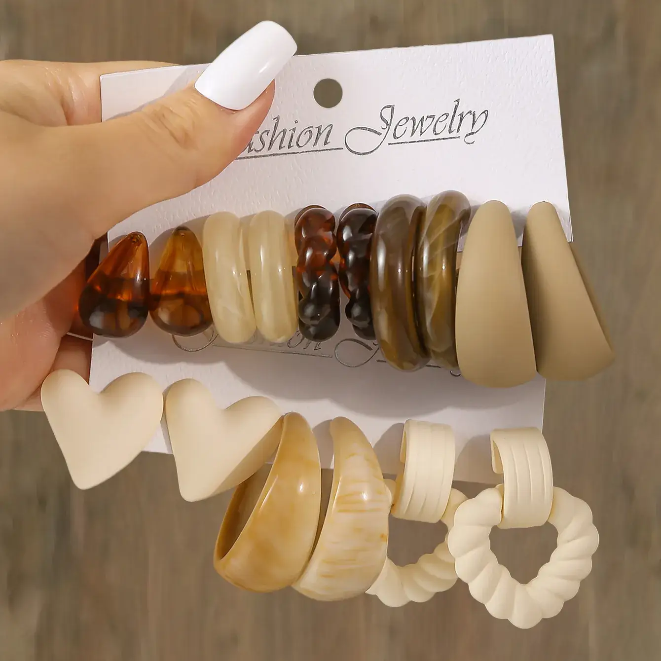 Cross-Border Hot Selling Forest Style Earrings Set - Image 4