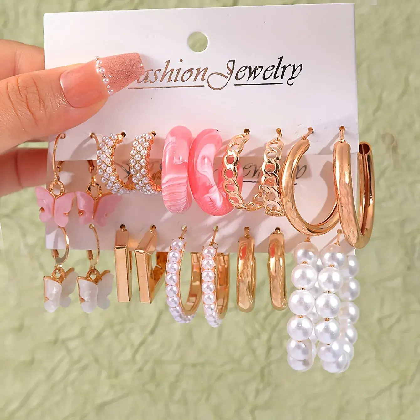 Cross-Border Hot Selling Forest Style Earrings Set - Image 5
