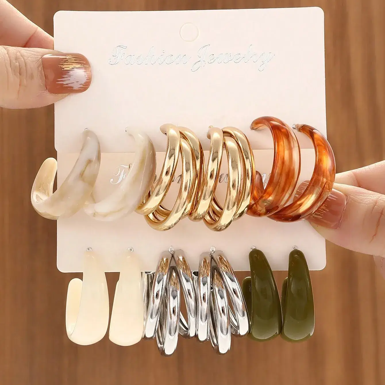 Cross-Border Hot Selling Forest Style Earrings Set - Image 7