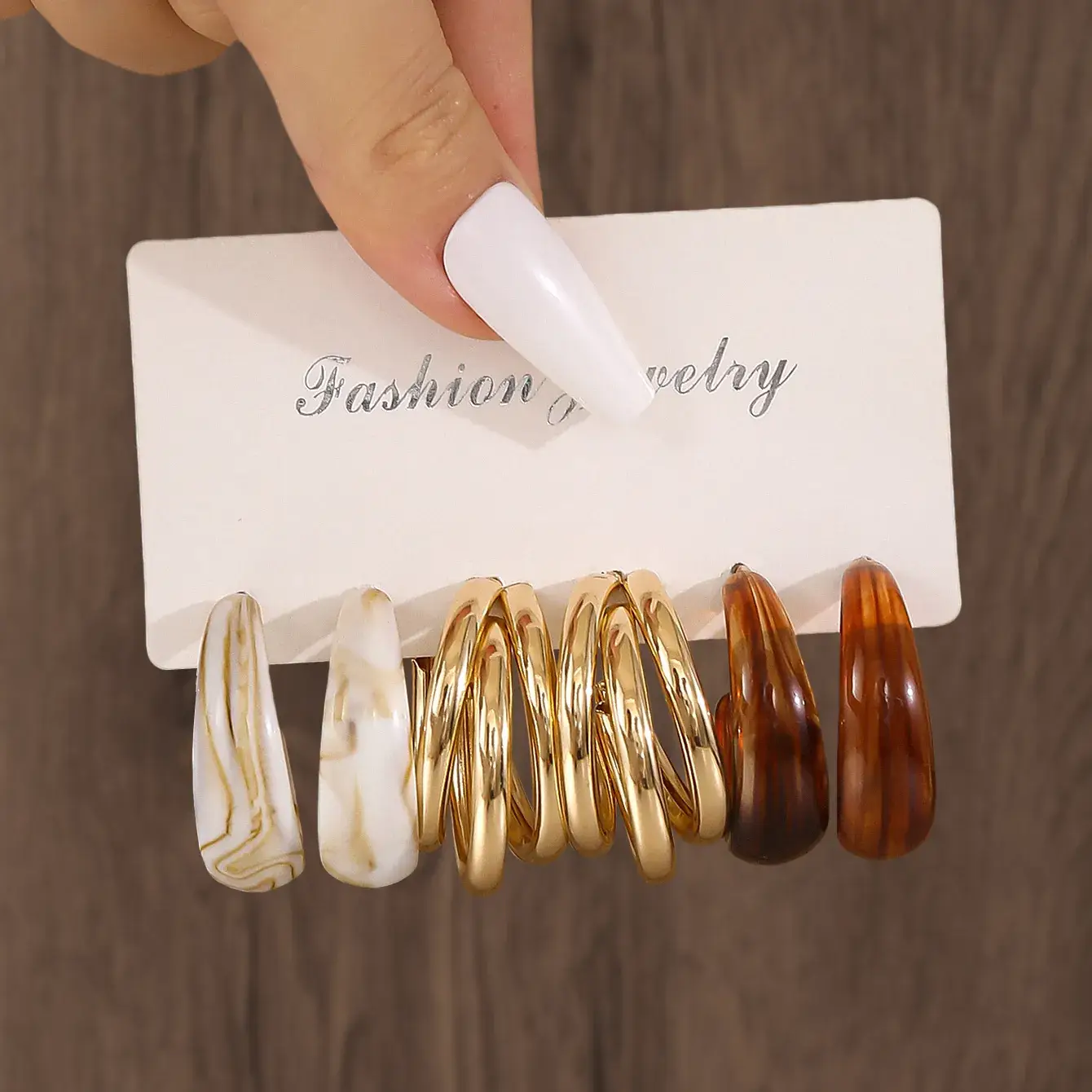 Cross-Border Hot Selling Forest Style Earrings Set - Image 8