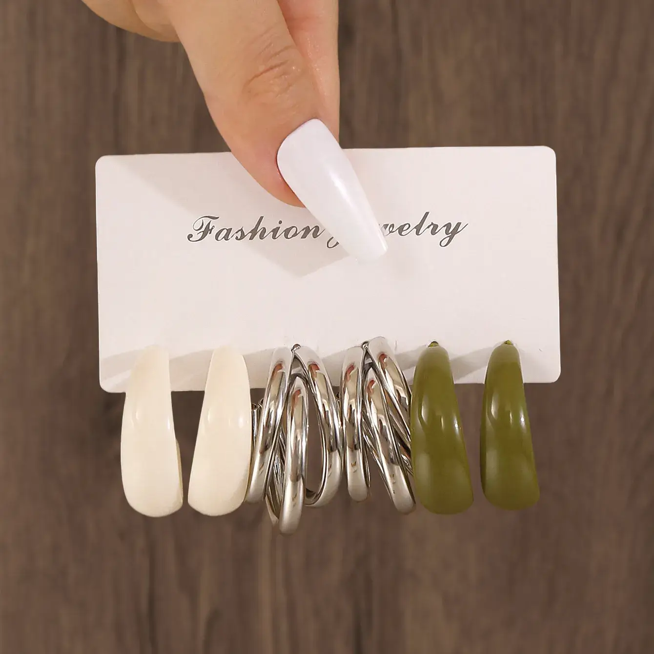 Cross-Border Hot Selling Forest Style Earrings Set - Image 9