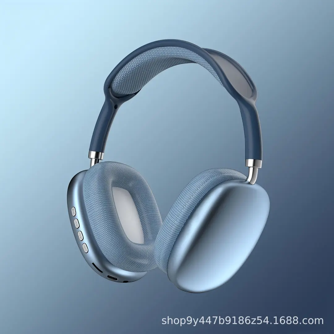 Wholesale Cross-Border Popular Product Suitable for Mobile Phones P9Promax Over-Ear Headphones with Heavy Bass Wireless Bluetooth Earphones