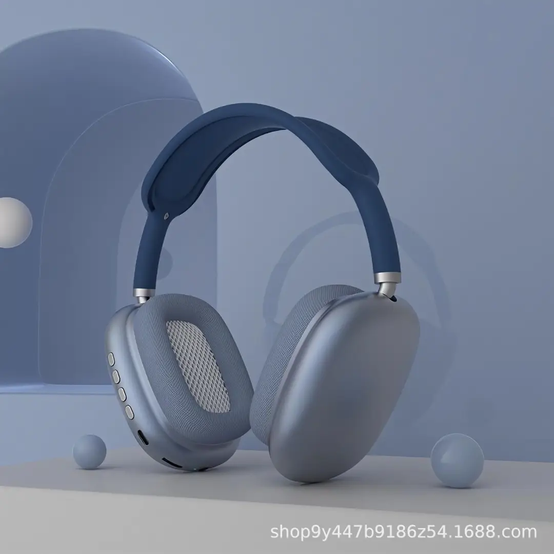 Wholesale Cross-Border Popular Product Suitable for Mobile Phones P9Promax Over-Ear Headphones with Heavy Bass Wireless Bluetooth Earphones