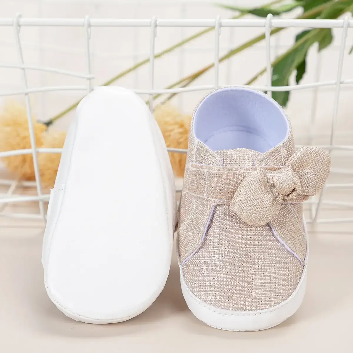 Cute Bow Soft Sole Toddler Shoes 0-1Yr — feature 15