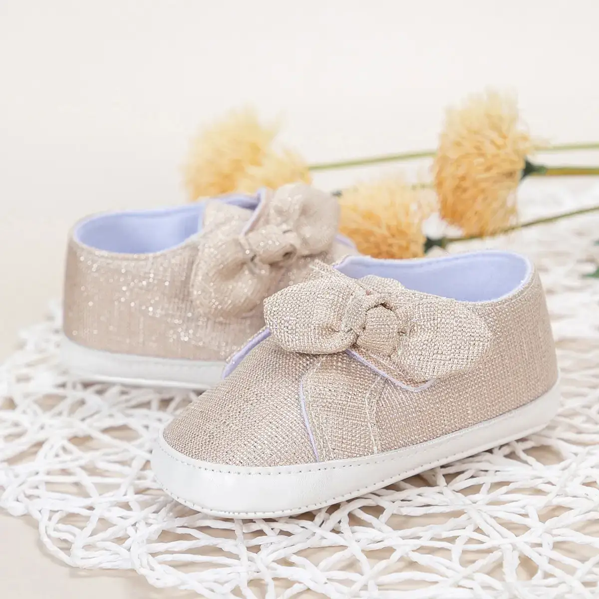 Cute Bow Soft Sole Toddler Shoes 0-1Yr — feature 16