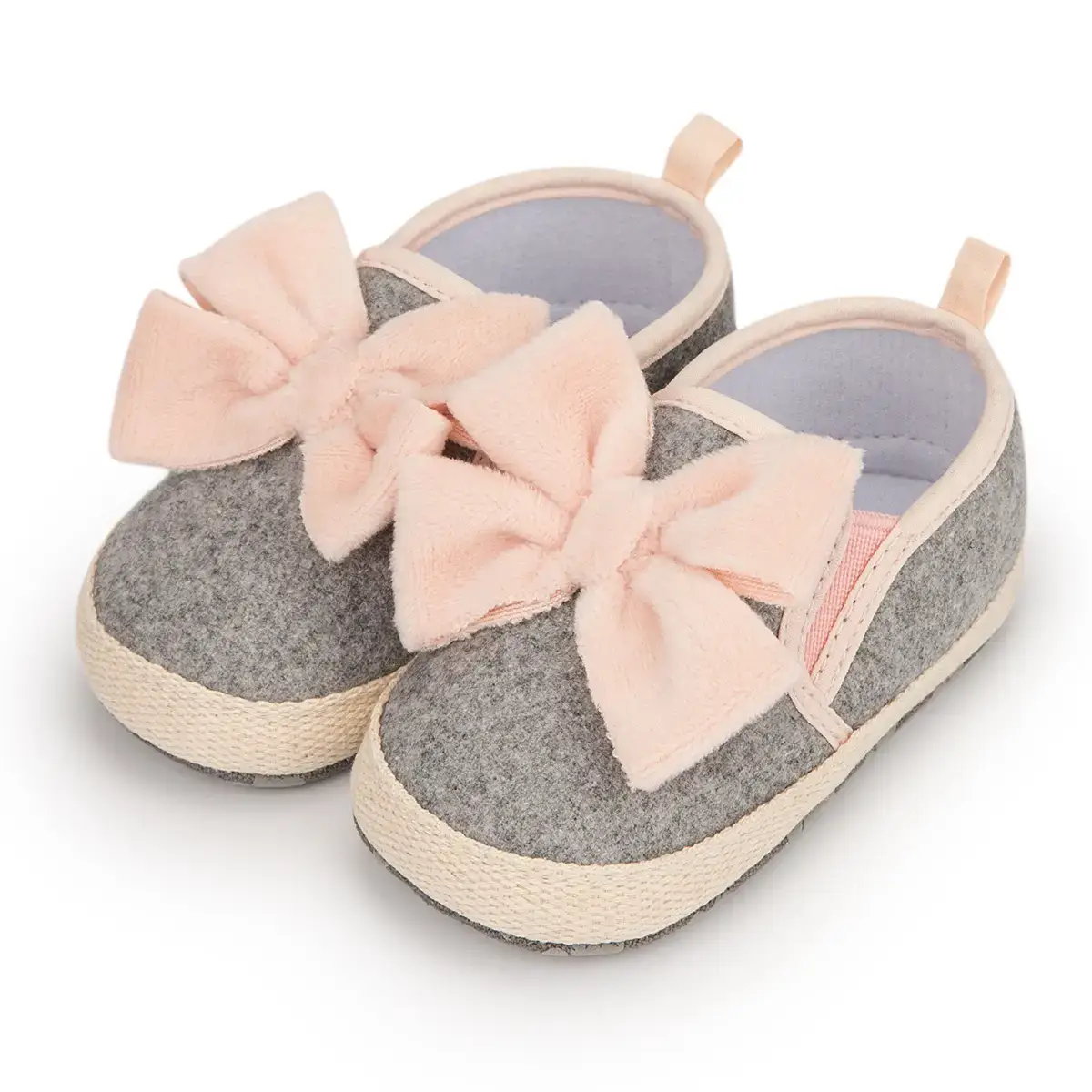 Cute Bow Soft Sole Toddler Shoes 0-1Yr — feature 17
