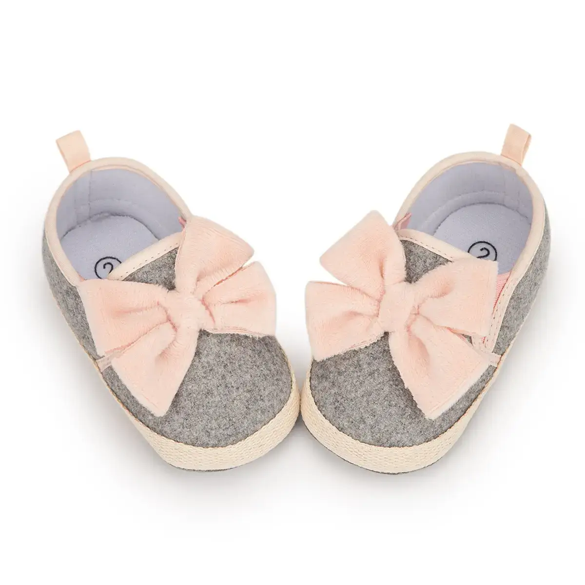 Cute Bow Soft Sole Toddler Shoes 0-1Yr — feature 19