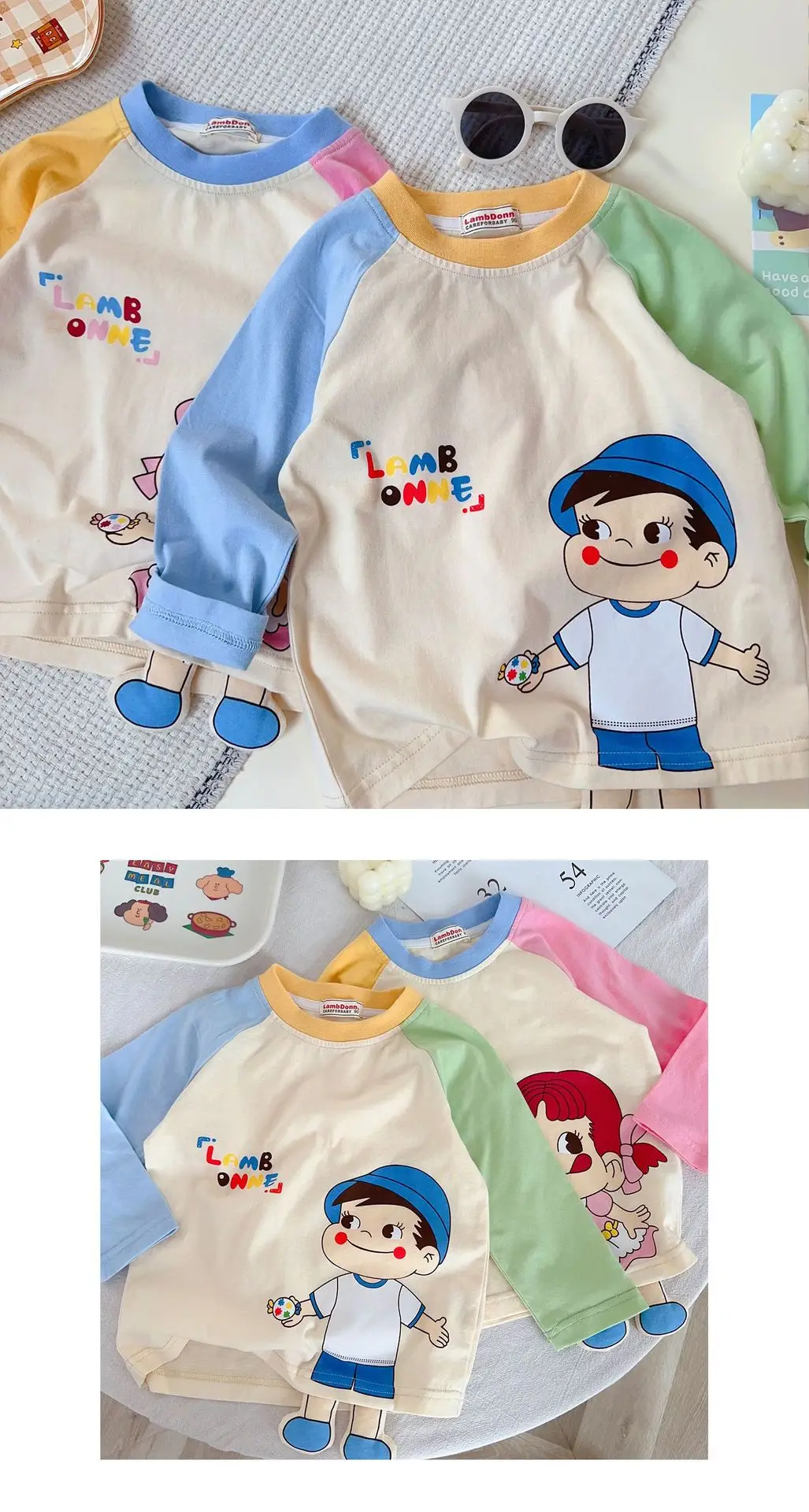 Boys Long Sleeve T-Shirt 2026 Spring New Style — feature 16