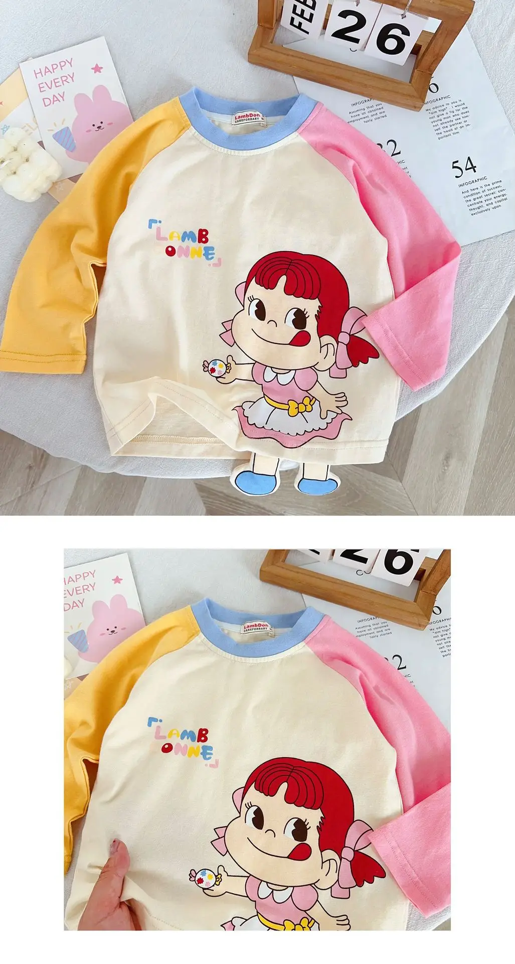 Boys Long Sleeve T-Shirt 2026 Spring New Style — feature 18