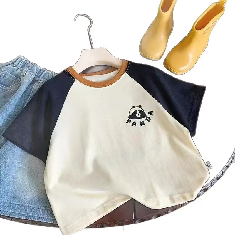 2025 Kids Cotton Short Sleeve T-Shirt Summer Boys - Image 6