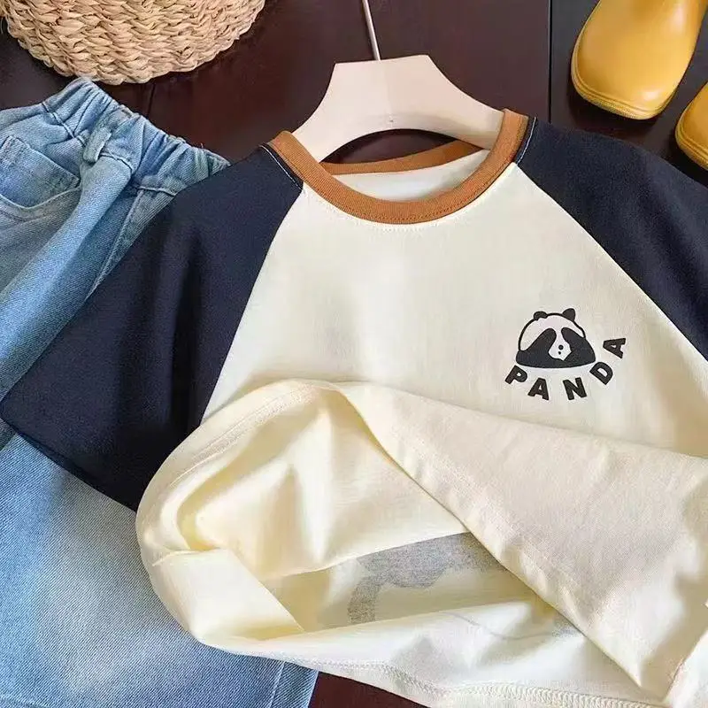 2025 Kids Cotton Short Sleeve T-Shirt Summer Boys — feature 5
