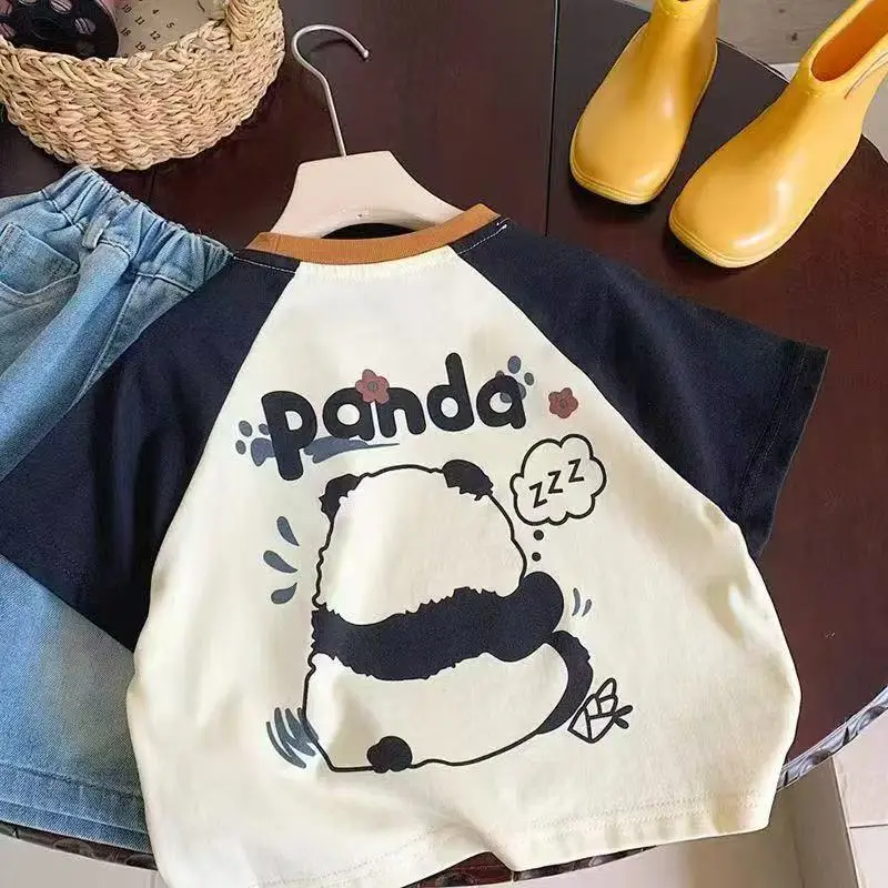 2025 Kids Cotton Short Sleeve T-Shirt Summer Boys — feature 6