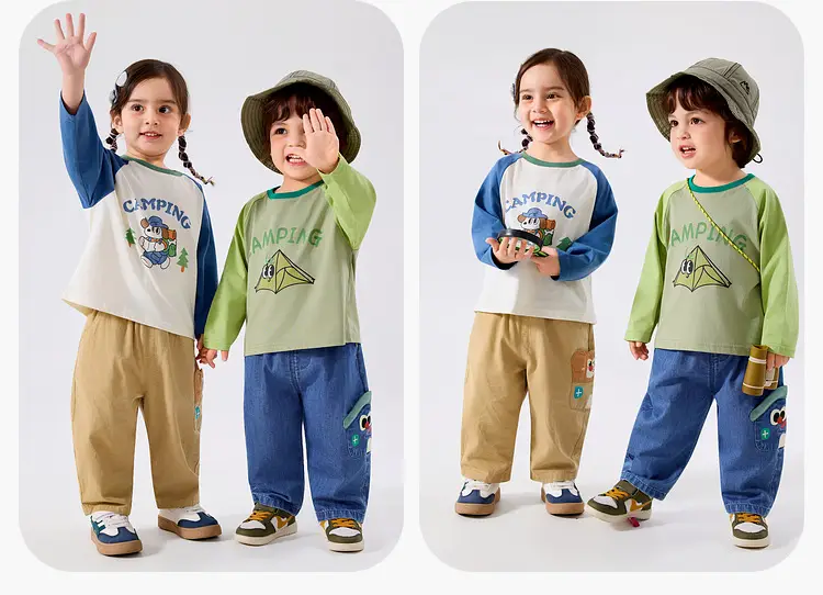 Duduia Baby T-Shirts 2-Pack Spring Boys Girls — feature 24