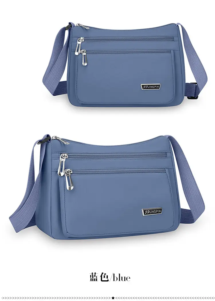 Pink Multi-Compartment Shoulder Bag for Women — feature 11