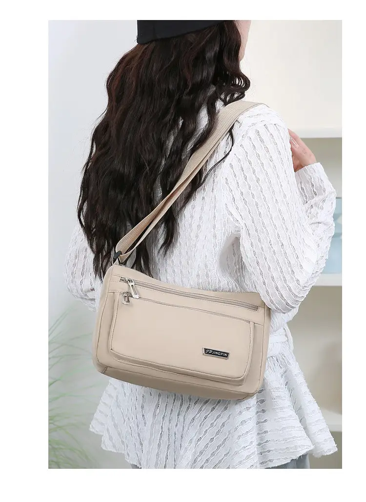 Pink Multi-Compartment Shoulder Bag for Women — feature 30