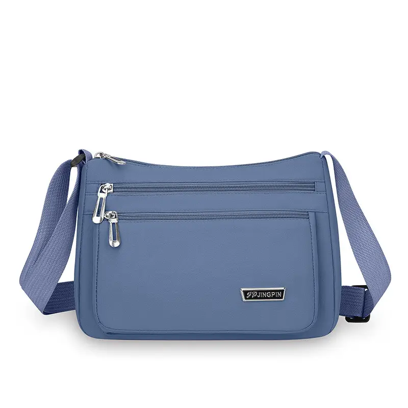 Pink Multi-Compartment Shoulder Bag for Women - Image 2