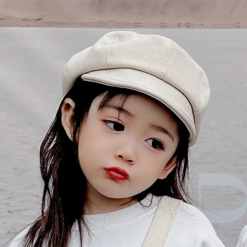 Girls Peaked Cap Winter Warm Windproof Kids — feature 10