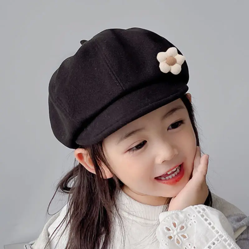Girls Peaked Cap Winter Warm Windproof Kids — feature 6
