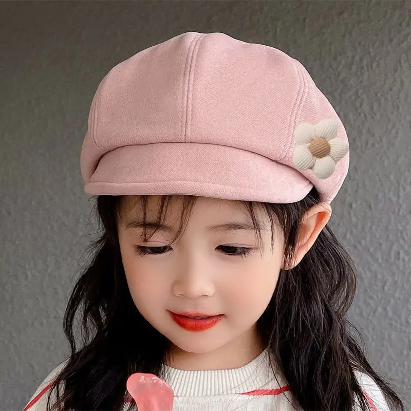 Girls Peaked Cap Winter Warm Windproof Kids — feature 8