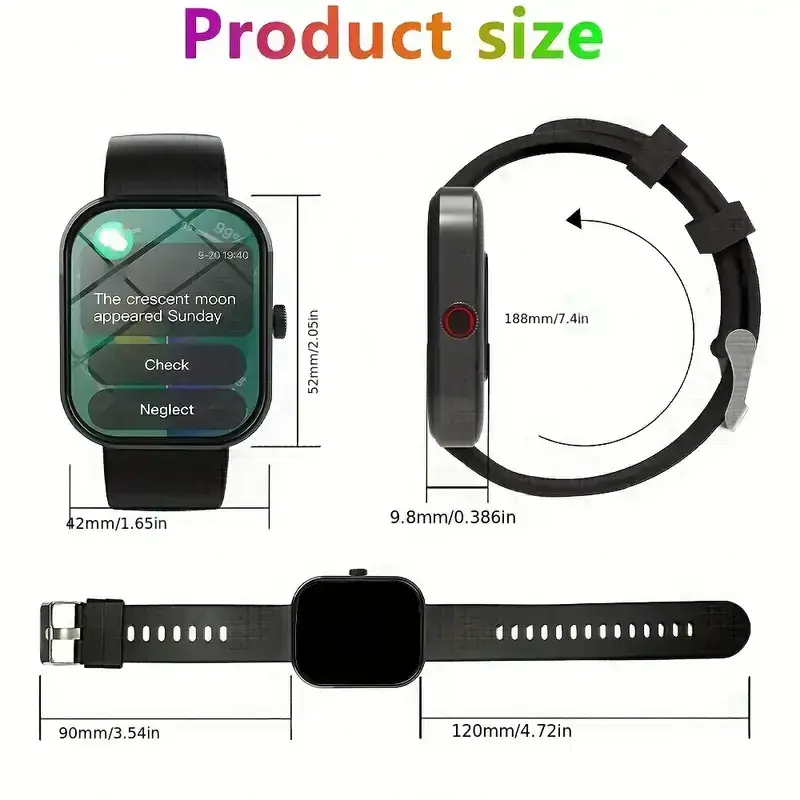 Smart Watch G21 with Bluetooth Call & Heart Rate Tracker - Image 10