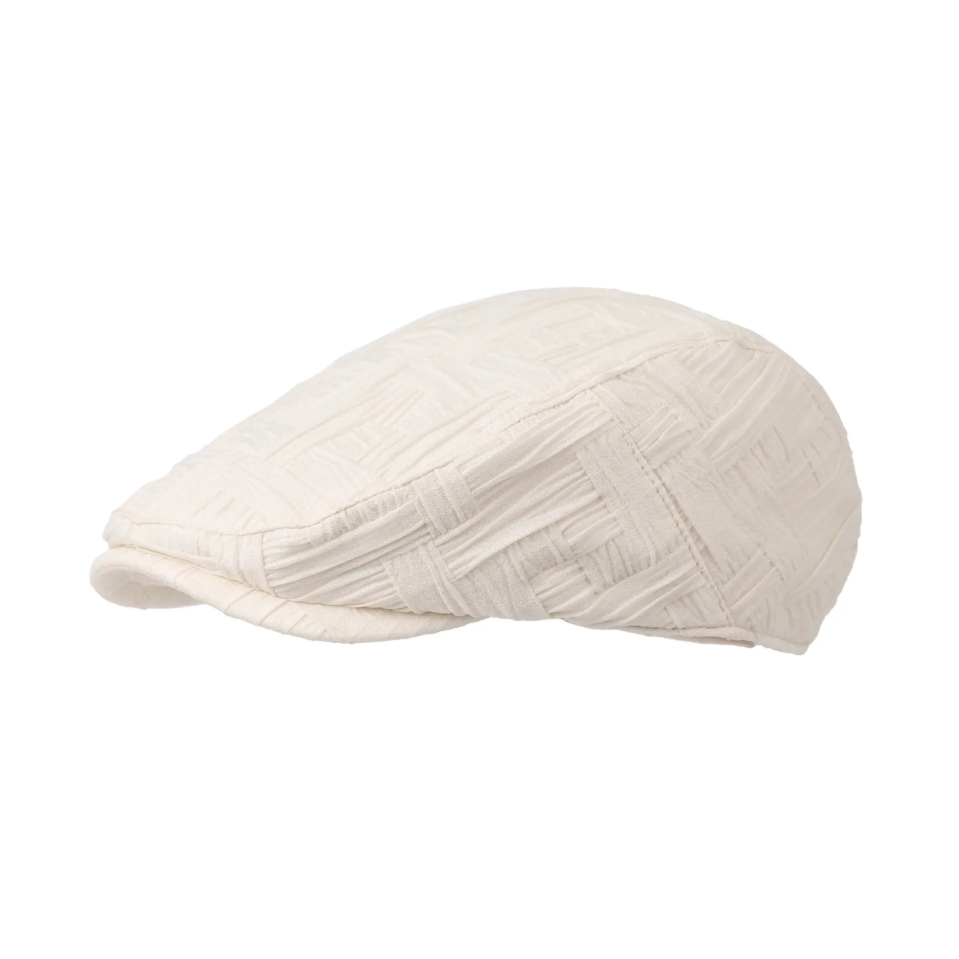 Women's Korean Style Pleated Cap Forward Face Slimmer Duckbill - Image 2
