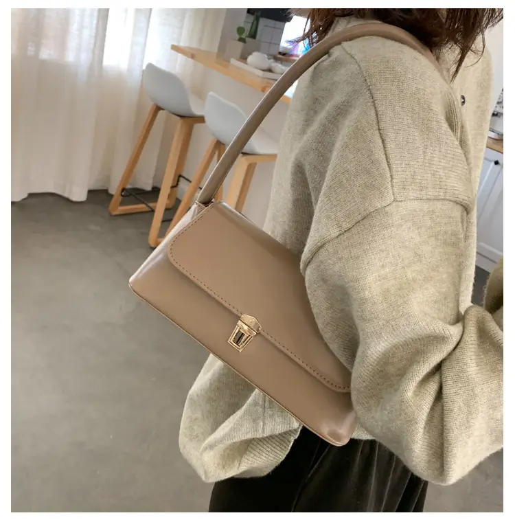 2025 New Summer Women's Beige Armpit Bag — feature 10