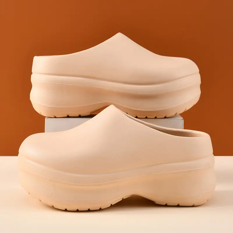 Summer New Soft-Soled Closed-Toe Slippers for Women, Fashionable Casual Shoes, Non-Slip, Odor-Resistant Work Sandals - Image 5