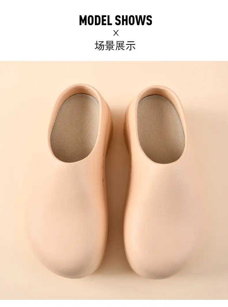 Summer New Soft-Soled Closed-Toe Slippers for Women, Fashionable Casual Shoes, Non-Slip, Odor-Resistant Work Sandals — feature 14