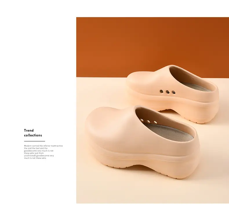 Summer New Soft-Soled Closed-Toe Slippers for Women, Fashionable Casual Shoes, Non-Slip, Odor-Resistant Work Sandals — feature 15
