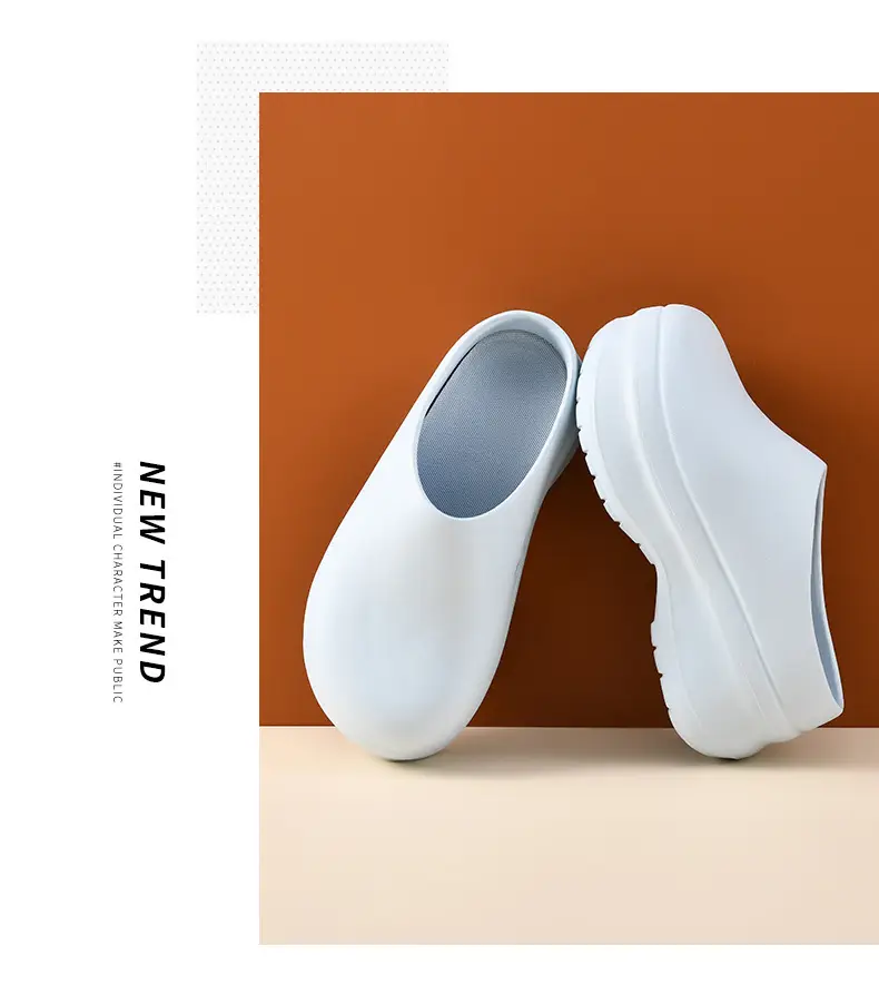 Summer New Soft-Soled Closed-Toe Slippers for Women, Fashionable Casual Shoes, Non-Slip, Odor-Resistant Work Sandals — feature 20