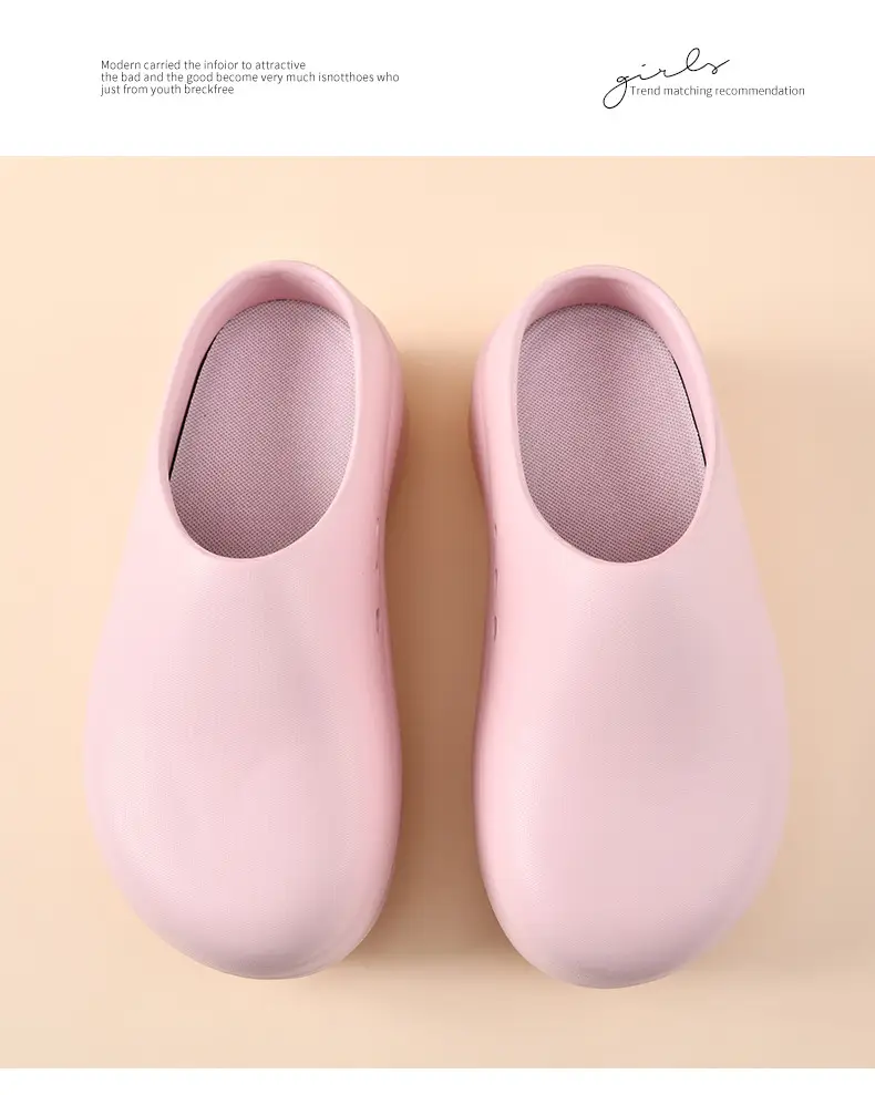 Summer New Soft-Soled Closed-Toe Slippers for Women, Fashionable Casual Shoes, Non-Slip, Odor-Resistant Work Sandals — feature 22