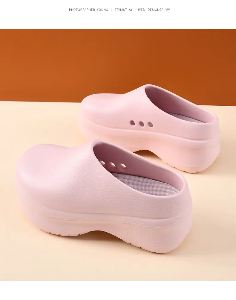 Summer New Soft-Soled Closed-Toe Slippers for Women, Fashionable Casual Shoes, Non-Slip, Odor-Resistant Work Sandals — feature 23