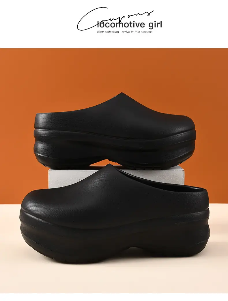 Summer New Soft-Soled Closed-Toe Slippers for Women, Fashionable Casual Shoes, Non-Slip, Odor-Resistant Work Sandals — feature 25