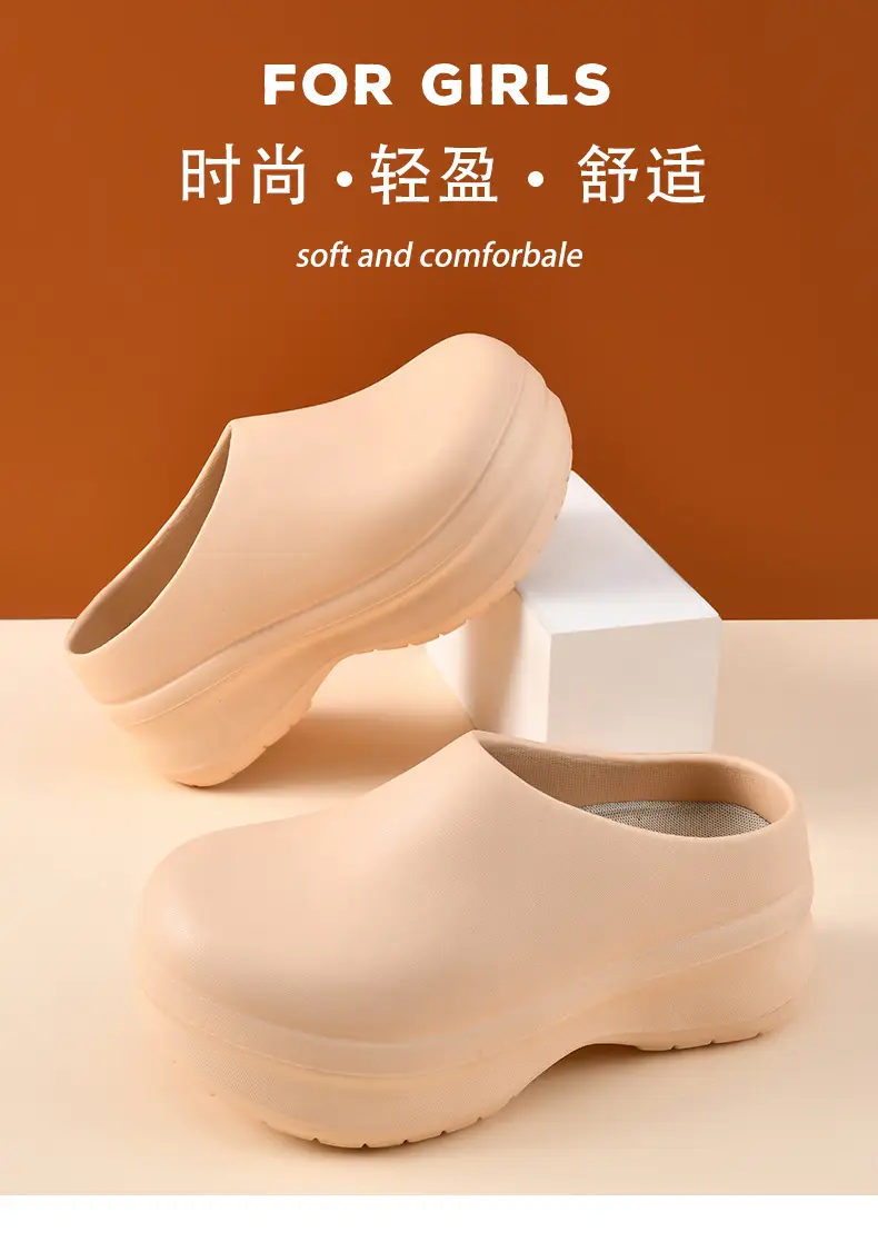 Summer New Soft-Soled Closed-Toe Slippers for Women, Fashionable Casual Shoes, Non-Slip, Odor-Resistant Work Sandals — feature 8