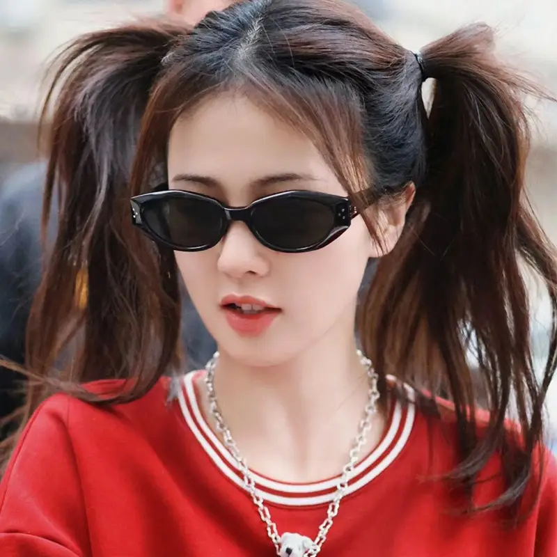 Women's Retro Cat Eye Sunglasses Polarized Anti-UV - Image 8