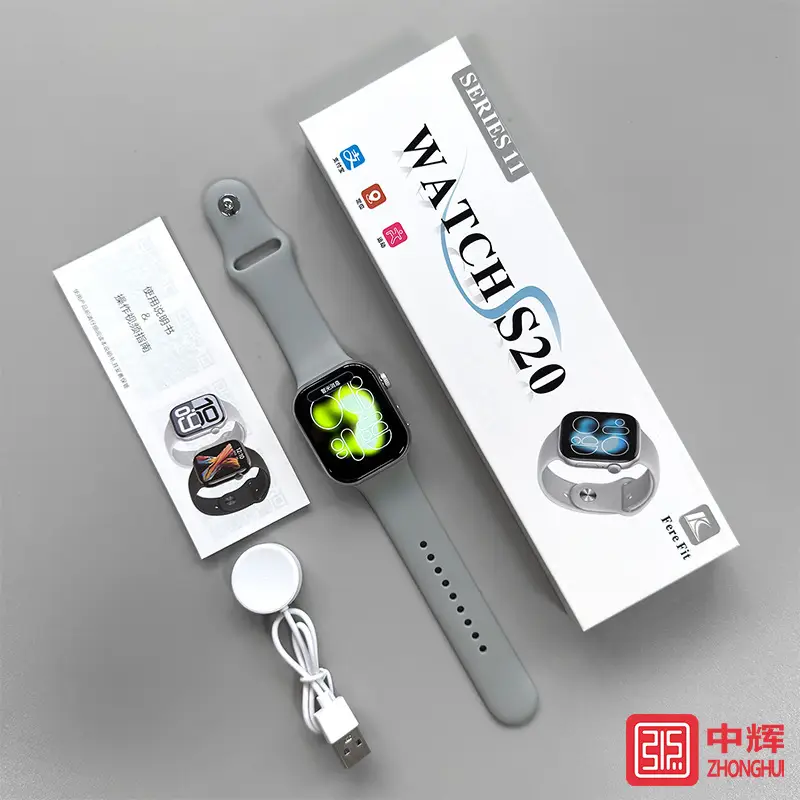 New Huaqiangbei Smart Watch S20 Dual Payment Fnc Bluetooth Blood Sugar Sleep Uric Acid Sports Watch for Men and Women