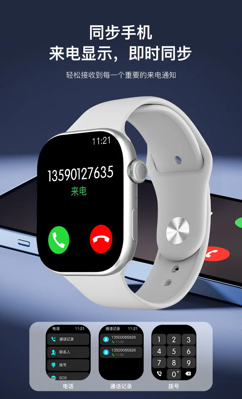 New Huaqiangbei Smart Watch S20 Dual Payment Fnc Bluetooth Blood Sugar Sleep Uric Acid Sports Watch for Men and Women — feature 12