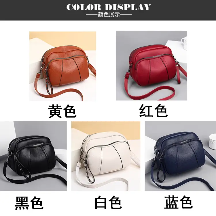Crossbody Phone Bag for Women with Rivet Zipper & Leather Strap — feature 15