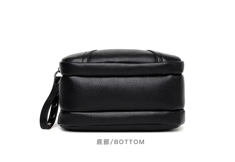 Crossbody Phone Bag for Women with Rivet Zipper & Leather Strap — feature 18