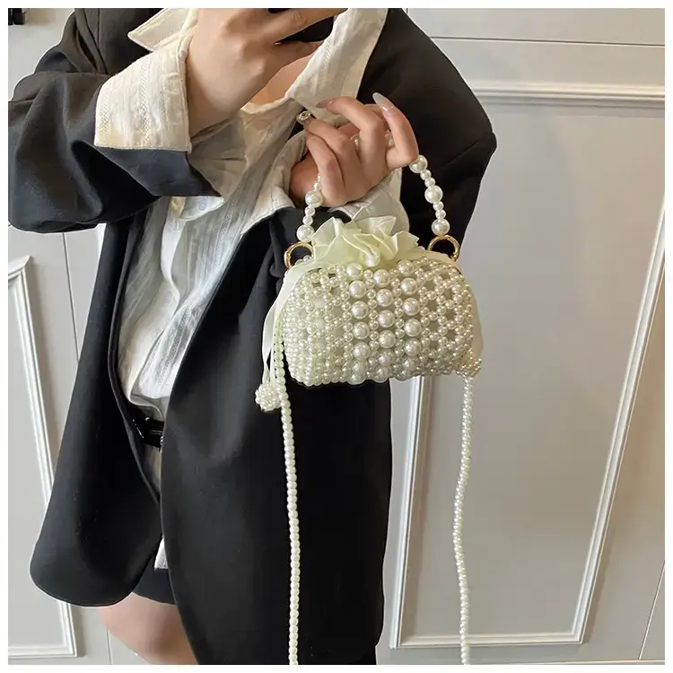 Pearl Woven Princess Handbag for Girls 2025 — feature 11