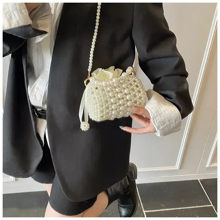 Pearl Woven Princess Handbag for Girls 2025 — feature 12