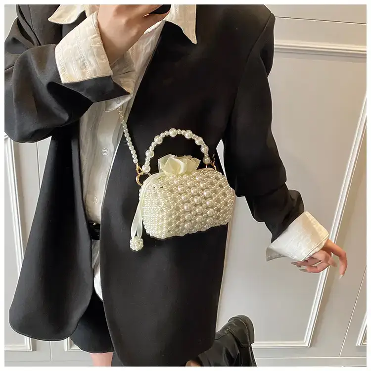 Pearl Woven Princess Handbag for Girls 2025 — feature 13
